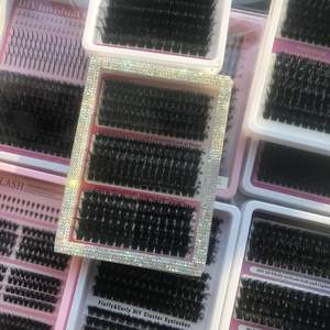 Extensions de <span class=keywords><strong>cils</strong></span> individuelles sans nœuds, effet fleur épanouie, application facile, extensions de <span class=keywords><strong>cils</strong></span> manuelles, extensions de <span class=keywords><strong>cils</strong></span> - Product Image 3