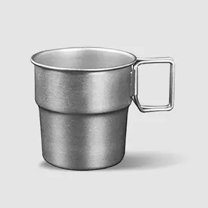 Outdoor Picnic Travel Camping 304 Stainless Steel Cup Portable Foldable Wine Drinking Coffee Mug