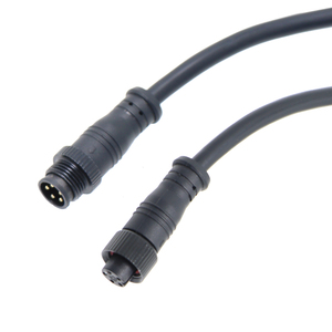Пользовательская Длина M8 M16 M15 Водонепроницаемый Электрический штекер с 2 3 4 5 6 Pin M12 кабельный разъем для наружного светодиодного освещения - Product Image 3