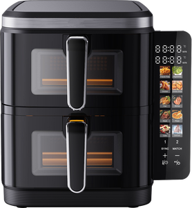 Mejor <span class=keywords><strong>Cosori</strong></span> <span class=keywords><strong>Freidora</strong></span> de aire de doble pila 10l Eléctrico <span class=keywords><strong>Sin</strong></span> <span class=keywords><strong>aceite</strong></span> Inteligente <span class=keywords><strong>Freidora</strong></span> de aire doble Digital con doble cesta - Product Image 4