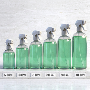 Custom Logo 500-1000ml PET UV Printed Trigger Spray Bottle Professional Head Sprayer Salon Hair Care Hand Perfume Essential Oil - Product Image 4