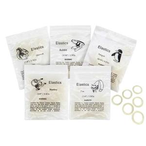 Elásticos de ortodoncia dental de 3,5 oz, banda de goma elástica de látex para ortodoncia - Product Image 1