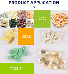 100ml 50ml プラスチック製透明青色カプセル容器 薬瓶 空のピル/錠剤ボトル 白色スクリューキャップ - Product Image 4