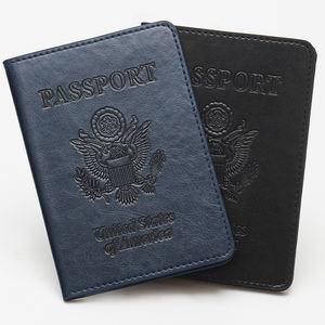 Funda para Pasaporte de Cuero PU, Estuche para Tarjetas de Registro, 2 en 1, Porta Pasaporte y Tarjetas - Product Image 4