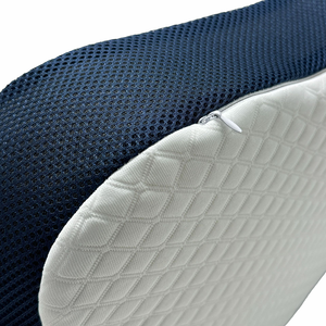 Oreiller <span class=keywords><strong>de</strong></span> sommeil moderne avec noyau en mousse à mémoire <span class=keywords><strong>de</strong></span> forme, housse amovible, <span class=keywords><strong>contour</strong></span> tricoté, forme ergonomique pour le <span class=keywords><strong>lit</strong></span> - Product Image 3