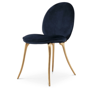 Silla Moderna de Latón Inspirada en la Estética Vibrante <span class=keywords><strong>del</strong></span> <span class=keywords><strong>Circo</strong></span>, Acabado Pulido para Uso en Restaurantes, Apartamentos y Bares Domésticos - Product Image 2