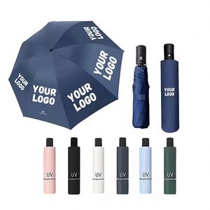 Regalos Promocionales Empresariales, Paraguas con Logotipo Personalizado Impreso, Paraguas a Bajo Precio al por Mayor, Nuevo Estilo, Paraguas Negros con Logotipo - Product Image 6