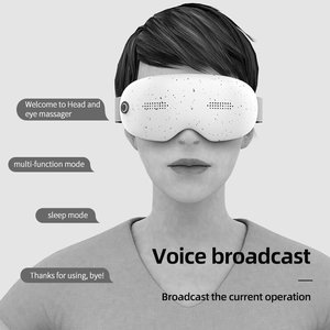 KV 2024 3D Dot Heated Smart Eye Massager Wand Juego eléctrico Dispositivo de masaje de ojos masajeador de ojos inteligente para niños adolescentes y adultos - Product Image 5