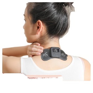 Masajeador Cervical Multifuncional EMS, Recargable por USB, Masaje de Pulsos para Todo el Cuerpo, Drenaje de Meridianos, Microcorriente - Product Image 1