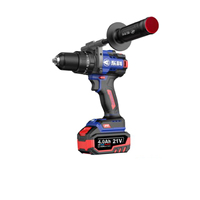 Perceuse sans fil 21V sans balais, 2 vitesses, 13 mm, 70 N.m avec batterie 4,0 Ah pour perçage du bois et du métal DGT2101-13D-24