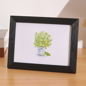 Tùy Chỉnh <span class=keywords><strong>PS</strong></span> Tường Nghệ Thuật Vẽ Tranh Khung Vàng Đơn Giản Đen Trắng A4 Giấy Chứng Nhận Ảnh Nhựa Hình Ảnh Khung Bán Buôn - Product Image 4