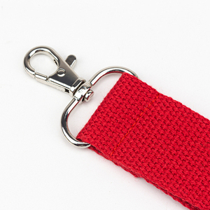 Tùy Chỉnh Bông Móc Khóa Carabiners Tên <span class=keywords><strong>Key</strong></span> <span class=keywords><strong>Tag</strong></span> Cho Bé Nylon Dây Đeo Trống Túi Hành Lý Thẻ Khuyến Mại Keychain - Product Image 4