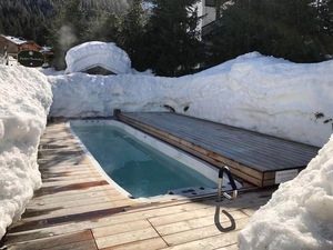 Складное покрытие для бассейна, Автоматическое покрытие для бассейна, Настенная стальная рама для спа и небольшого заднего двора - Product Image 2