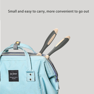 BPA 프리 PP 아기 스푼 포크 수저 세트 모던 럭셔리 블루/핑크 유아 식기 이유식 유아용 식기 세트 - Product Image 5