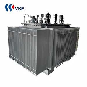 Hot bán 100kva/250kva dầu đắm mình tự làm mát bước xuống biến áp 12/0.415kv phân phối ba giai đoạn 50/60Hz tần số - Product Image 1