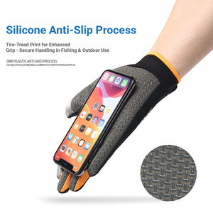 Kaixi Custom 2-Finger Outdoor Sport Vissen Scherm Handschoenen Voor Mannen Vrouwen Ademende Sneldrogende Mesh Stof - Product Image 2