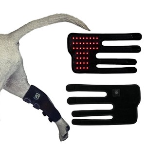 Enveloppe de luminothérapie rouge pour pattes de chien et de chat, batterie intégrée 2000 mAh, 40 LED 660 nm 850 nm, réglable, OEM ODM, vente <span class=keywords><strong>en</strong></span> gros, soins vétérinaires pour animaux de compagnie - Product Image 1