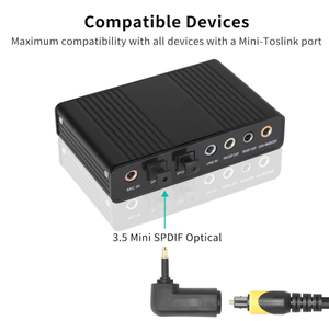 Câble audio numérique <span class=keywords><strong>optique</strong></span> S/PDIF <span class=keywords><strong>Toslink</strong></span> 90 degrés 24K plaqué or <span class=keywords><strong>vers</strong></span> <span class=keywords><strong>jack</strong></span> 3.5mm <span class=keywords><strong>Mini</strong></span> <span class=keywords><strong>Toslink</strong></span> - Product Image 3