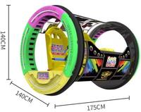 Riteng Vente chaude Autres produits de parcs d'attractions Manèges de parc d'attractions Happy Happy 360 Rolling Car et Le Bar Car pour enfants