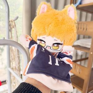 Vente flash : 8 modèles de figurines en peluche de style japonais Haikyu, poupées en peluche <span class=keywords><strong>Kageyama</strong></span> Tobio Hinata Shoyo, marionnettes à main, jouets en peluche doux - Product Image 4
