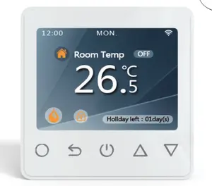 Heating Thermostats Smart Underfloor Heating Mat Thermostat Wireless Underfloor Heating Thermostat With Wifi