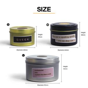 <span class=keywords><strong>JYB</strong></span>-cajas de lata de metal de alta calidad, 4/6/8/10/12/16oz, 0,23mm, contenedor de cera de perfume de forma redonda profunda, tarros de lata para velas, <span class=keywords><strong>precio</strong></span> barato - Product Image 2