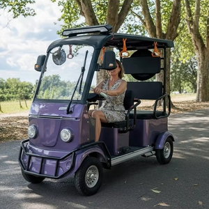 Quadricycle électrique BRT, chariot de golf électrique 4 places avec auvent intégré pour hôtels et complexes hôteliers, véhicule de golf électrique 2026 - Product Image 4