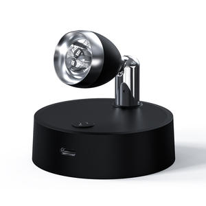 Smart LED Wall Light T005D Rechargeable Battery Operated Human Body Sensor Night Light Indoor Geometric Design PC <b>Lampshade</b> - Product Image 1