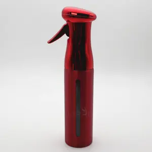 250ML brillant métal salon cheveux vaporisateur d'eau bouteille de brouillard continu