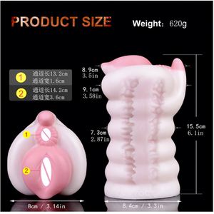Masturbador Masculino de Doble Canal con Diseño Realista de Vaca, Copa de Masturbación, Juguetes Sexuales, Muñeca Realista, Ejercitador de Pene - Product Image 5