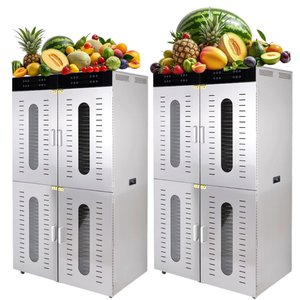 Déshydrateur alimentaire automatique en acier inoxydable à 8 plateaux, sécheuse industrielle avec affichage numérique pour viande séchée - Product Image 1