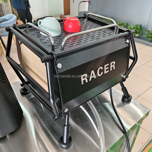 Macchina da Caffè Espresso Professionale Portatile ZILONG con Doppia Caldaia, Gruppo Singolo, Pompa Rotativa Commerciale, OEM in Acciaio Inossidabile - Product Image 4