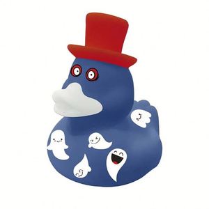 Halloween Promotional Gift Plastic Rubber Mini Yellow Ducks Toys Float Squeaky Baby <b>Bath</b> Small Duck Toy - Product Image 5
