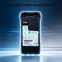 بطارية موتورولا NTN9857 قابلة لإعادة الشحن بسعة 1500 مللي أمبير وجهد 7.2 فولت من نوع NIMH، بطارية FM آمنة جوهريًا لأجهزة الراديو اللاسلكي XTS2500 وPR1500 وMT1500