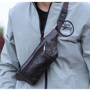 Sac <span class=keywords><strong>banane</strong></span> en <span class=keywords><strong>cuir</strong></span> Pu pour femme, sac de poitrine à la mode, accessoire unisexe, nouvelle collection 2021 - Product Image 1