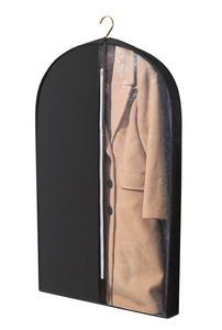 Housse de protection pour vêtements à bas prix, en polyester PET recyclé de luxe, avec logo personnalisé, sac de rangement pliable écologique non tissé pour costumes - Product Image 5