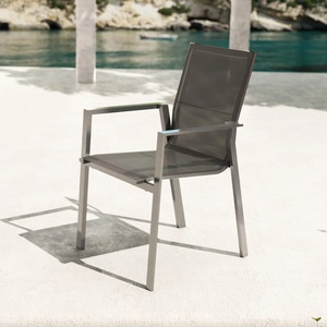 Juego de Muebles de Jardín de Lujo de Alta Gama en Aluminio para Exteriores con Mesas <span class=keywords><strong>y</strong></span> Sillas de Patio Apilables de Diseño para <span class=keywords><strong>Terraza</strong></span> <span class=keywords><strong>y</strong></span> Zonas de Descanso - Product Image 3
