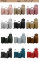 2025 ZUOOU 4 pièces ensemble de bagages 360 degrés silencieux Spinner valise Hardshell léger personnaliser ensemble de chariot
