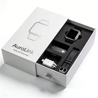 Emballage de montre en carton ondulé, boîte robuste avec insert, pour ranger la montre connectée et le chargeur, idéal pour le transport