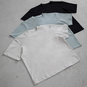 <span class=keywords><strong>T</strong></span>-shirt a maniche corte vestibilità regular con immagine ricamata, traspirante, casual, per uso quotidiano, stampa fotografica di alta qualità - Product Image 1