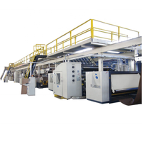 Ligne de production de carton ondulé FFG entièrement automatique 3, 5, 7 plis, machine d'impression et de découpe de boîtes en carton