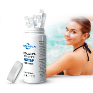 Strip Tes Kolam Renang & Spa 7in1 Terlaris dengan 100 Strip/Botol pH 6.2-9.0 Cepat & Akurat untuk Kolam Renang dan Bak Air Panas - Product Image 3