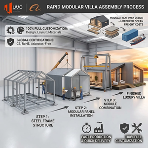 Casa Modular Prefabricada de Lujo, Tipo Loft, con Ventanas Panorámicas, Ecológica, para Resort, Cabañ<span class=keywords><strong>a</strong></span> Pequeñ<span class=keywords><strong>a</strong></span>, Tipo <span class=keywords><strong>A</strong></span>-Frame, para Vacaciones - Product Image 4