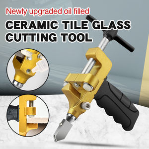أداة قطع الزجاج اليدوية أداة قطع البلاط 2 في 1 أداة قطع الزجاج مع كماشة كسر الزجاج - Product Image 3