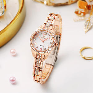 OEM ODM Business Sports Alloy Fashion Stainless Steel Band Glass Pointer Waterproof Women's Mechanical Watches Custom Logo - Product Image 4