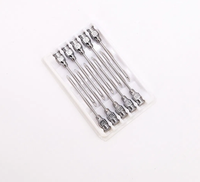 Aiguille vétérinaire réutilisable en acier inoxydable 14G/16G/18G/20G/22G pour le diagnostic et l'injection du bétail Bolu BL-0245 Garantie 1 an