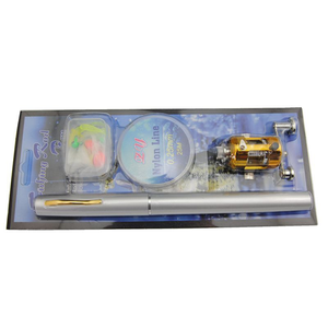 Mini Canne à Pêche Télescopique de 1 Mètre pour Enfants Carpe Carpe Truite-Canne à Stylo en Métal Ligne de Moulinet à Tambour en Plastique Pêche sur Glace - Product Image 6