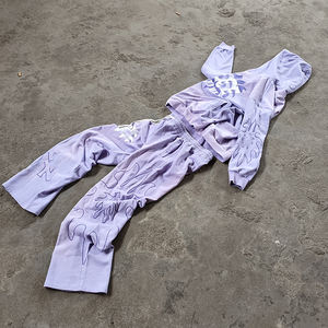 Conjunto de Sudadera con Capucha y Pantalones Deportivos de Algodón de Alta Calidad YYSY, Felpa, Lavado Ácido, Personalizado, para Hombre - Product Image 5