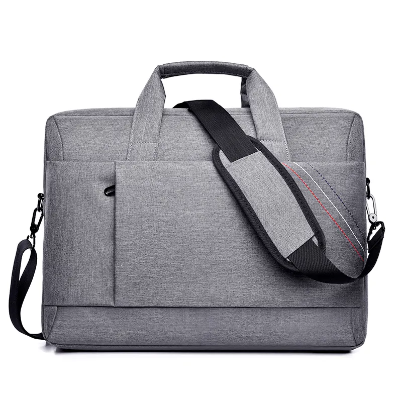 Hot Selling Waterproof Nylon Laptop Briefcase Black Laptop Shoulder Messenger Bag For Men