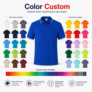 Logo personnalisé, piqué de qualité supérieure pour chemise homme femme, col à bordure, respirant, doux, performance, vêtements d'équipe de golf, vente en gros, 10 couleurs - Product Image 3